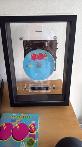 Customer photo review of M1 Music Frame CD Player