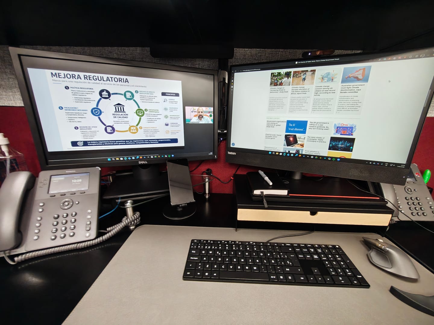 Customer photo review of Mousepad de Cuero PU con Reverso de Corcho 80x30cm