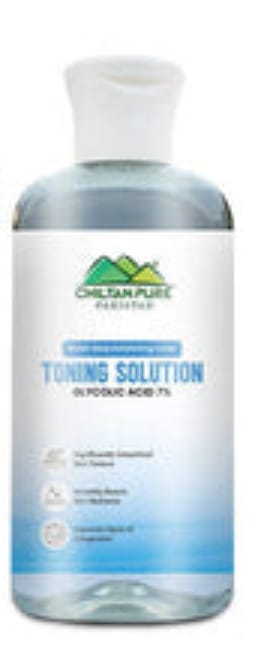 Customer photo review of Toning Solution (glycolic Acid) - Water Base Exfoliating Toner