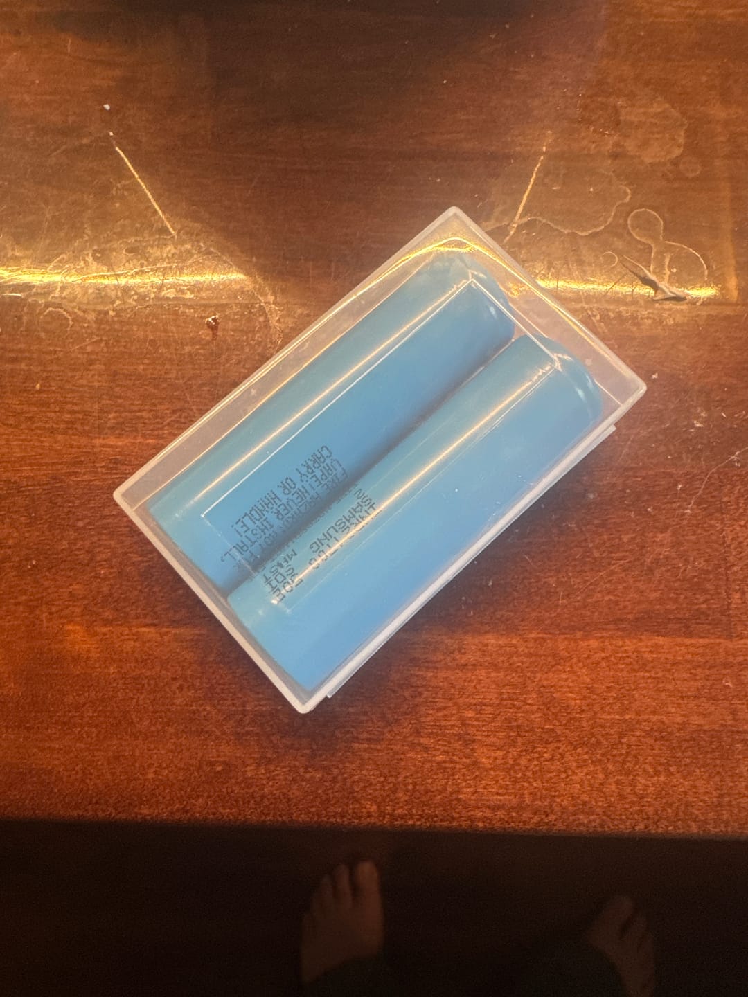 Customer photo review of Samsung 50E 21700 5000mAh 9.8A Battery