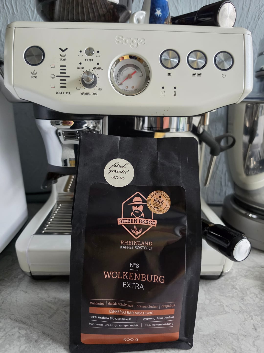 Customer photo review of N°12 Ölberg – Espresso Bar Mischung