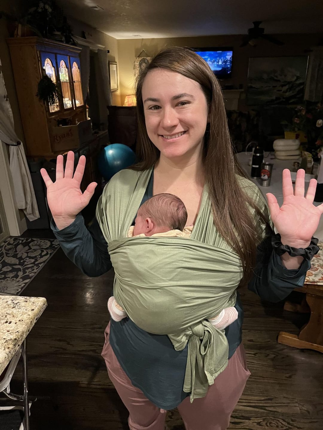 Customer photo review of Olive Green (Preorder July)