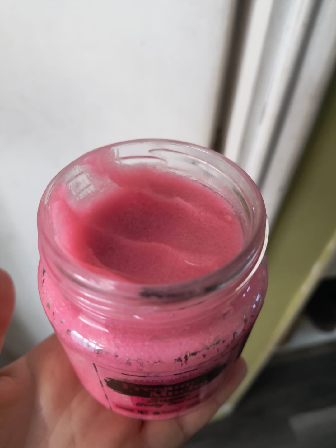 Customer photo review of Exfoliante Fresame Mucho