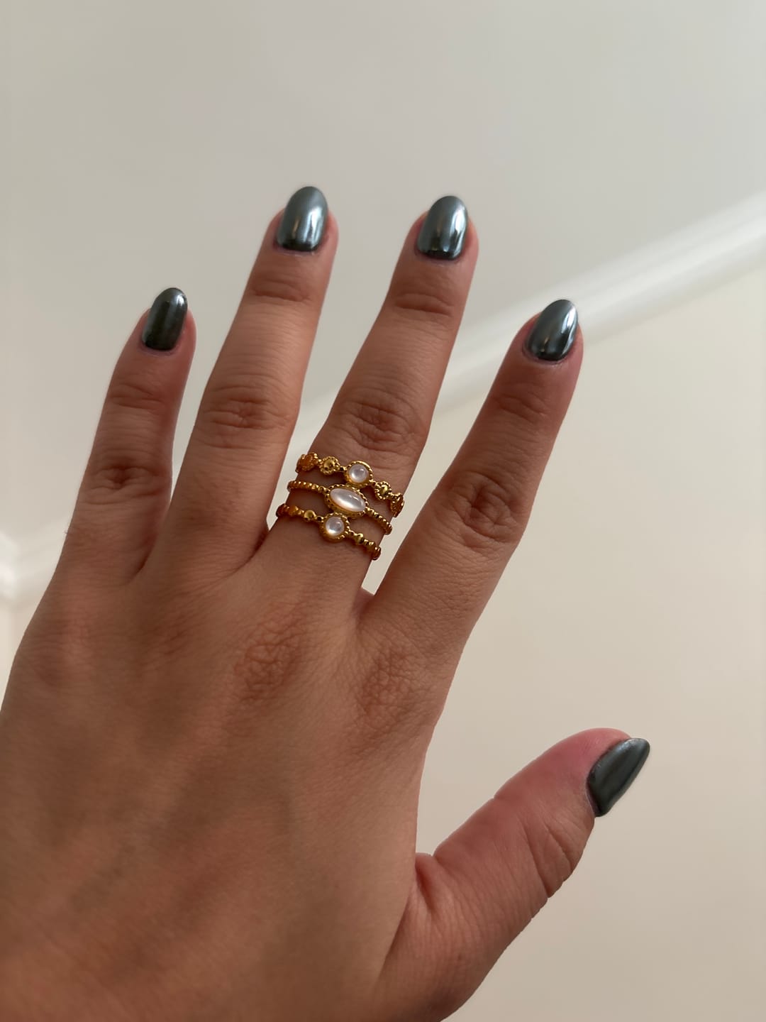 Customer photo review of Anillo Ajustable Albo