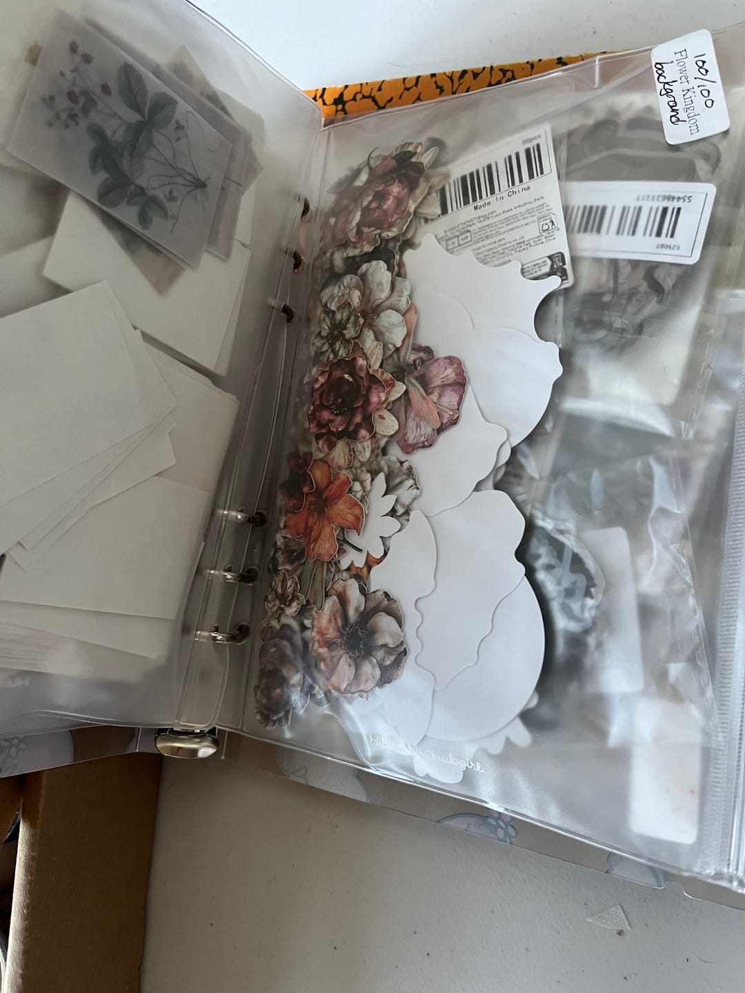 Customer photo review of Small Storage Pockets