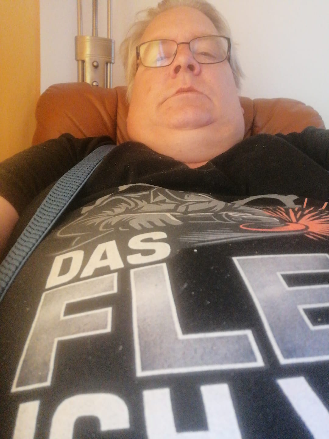 Customer photo review of Das flex ich weg  - T-Shirt