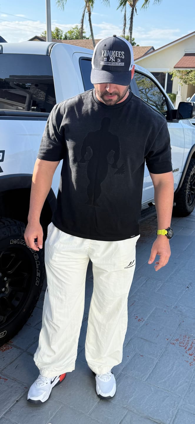 Customer photo review of 4285 - Gold's Iron Legacy Shadow Tees