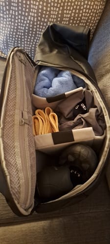 Customer photo review of The Rolltop 21L