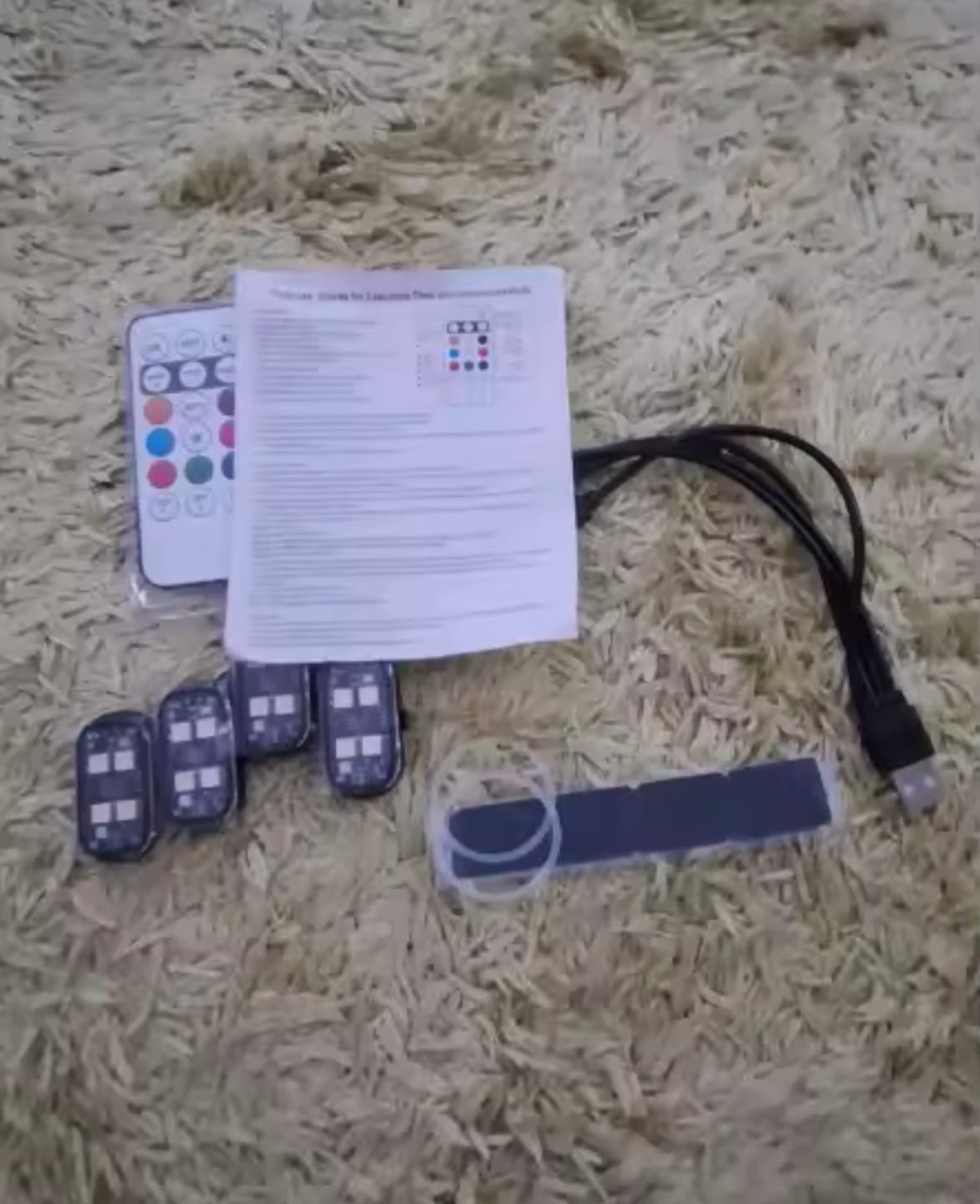 Customer photo review of Kit Premium Iluminación Ambiental LED RGB