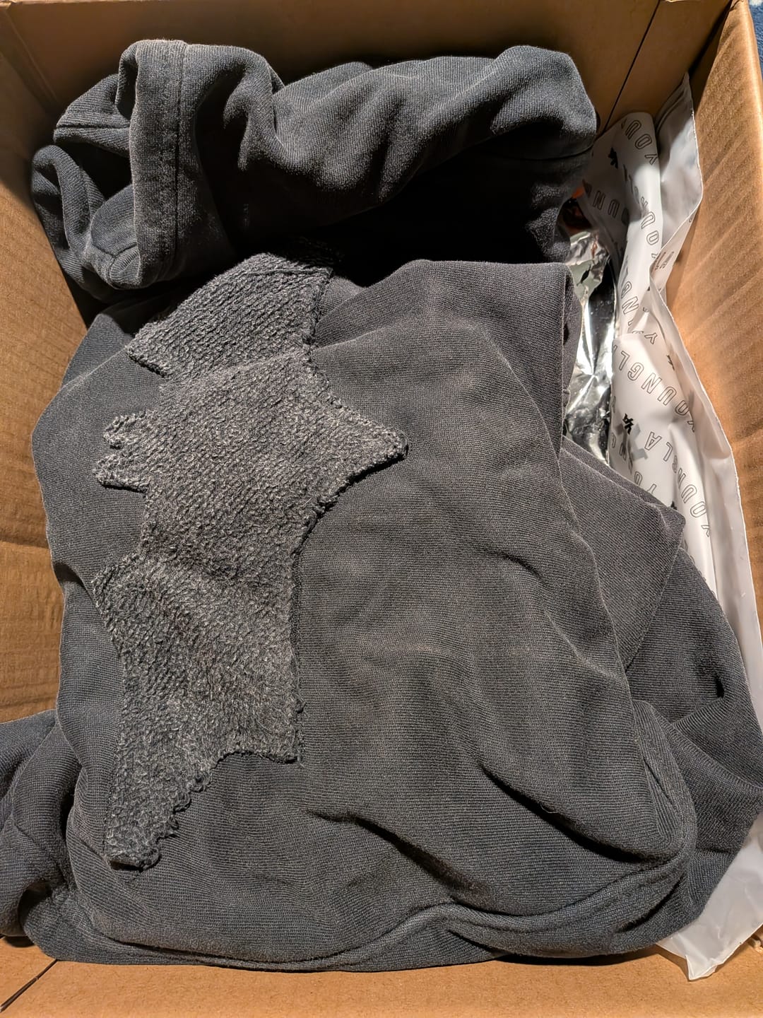 Customer photo review of 5173 - Batman Stealth Hoodies