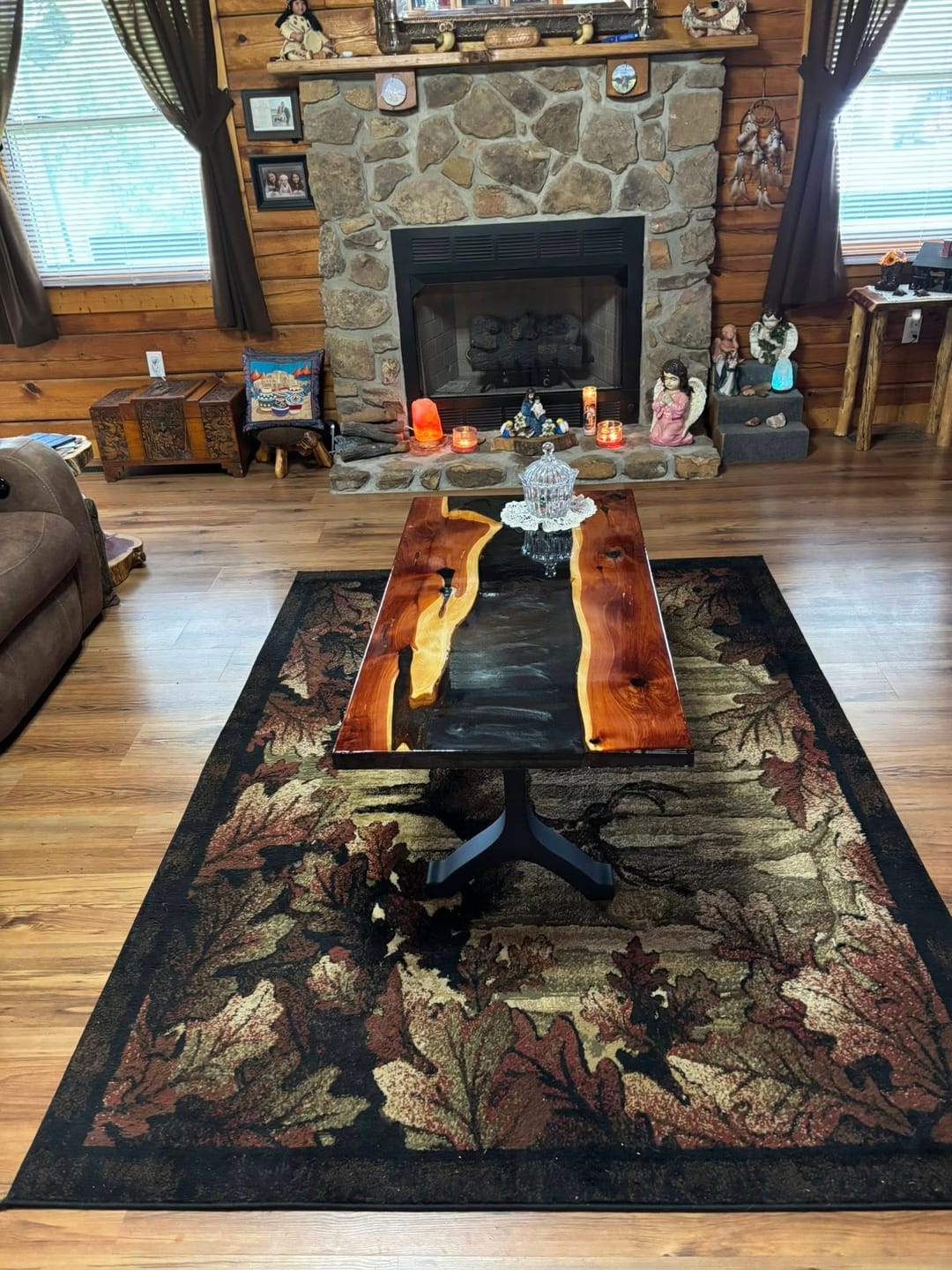 Customer photo review of Bench Legs 101 Wishbone 16.3" H Mid-Century Modern Style