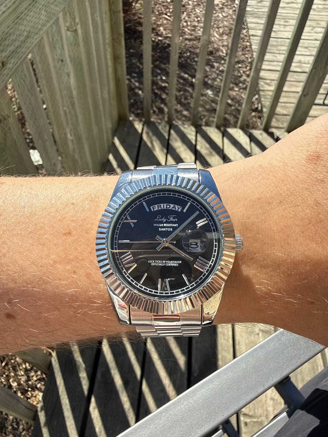 Customer photo review of Lucky Fours® Santos