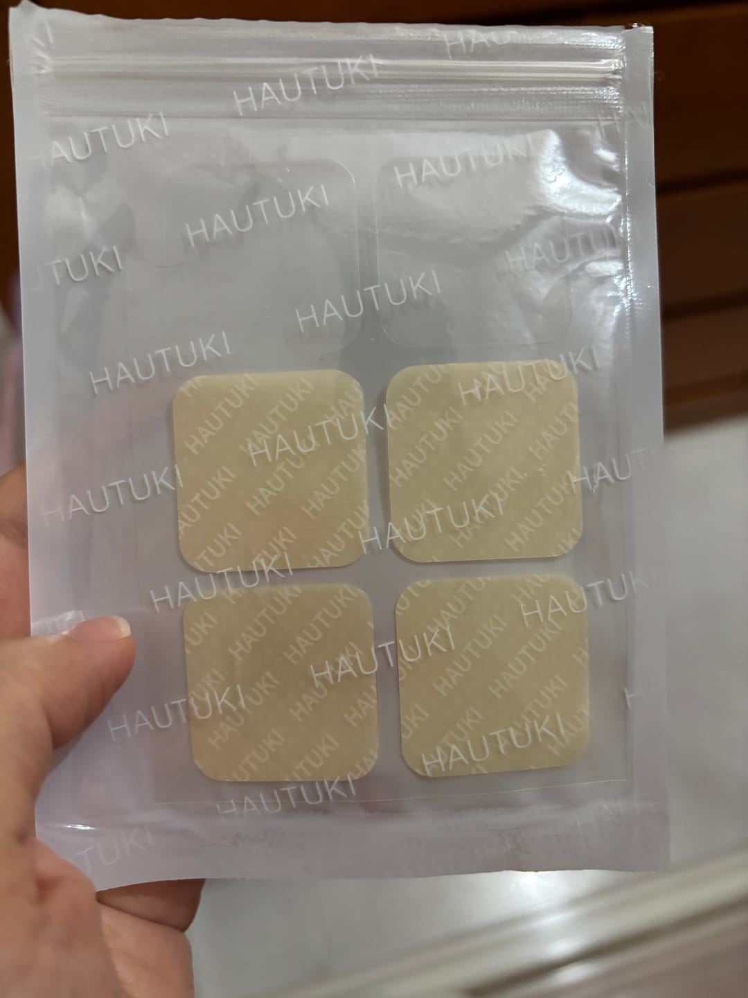 Customer photo review of HAUTUKI Wellness Patch - 5 Month Supply (5Box) 40% OFF