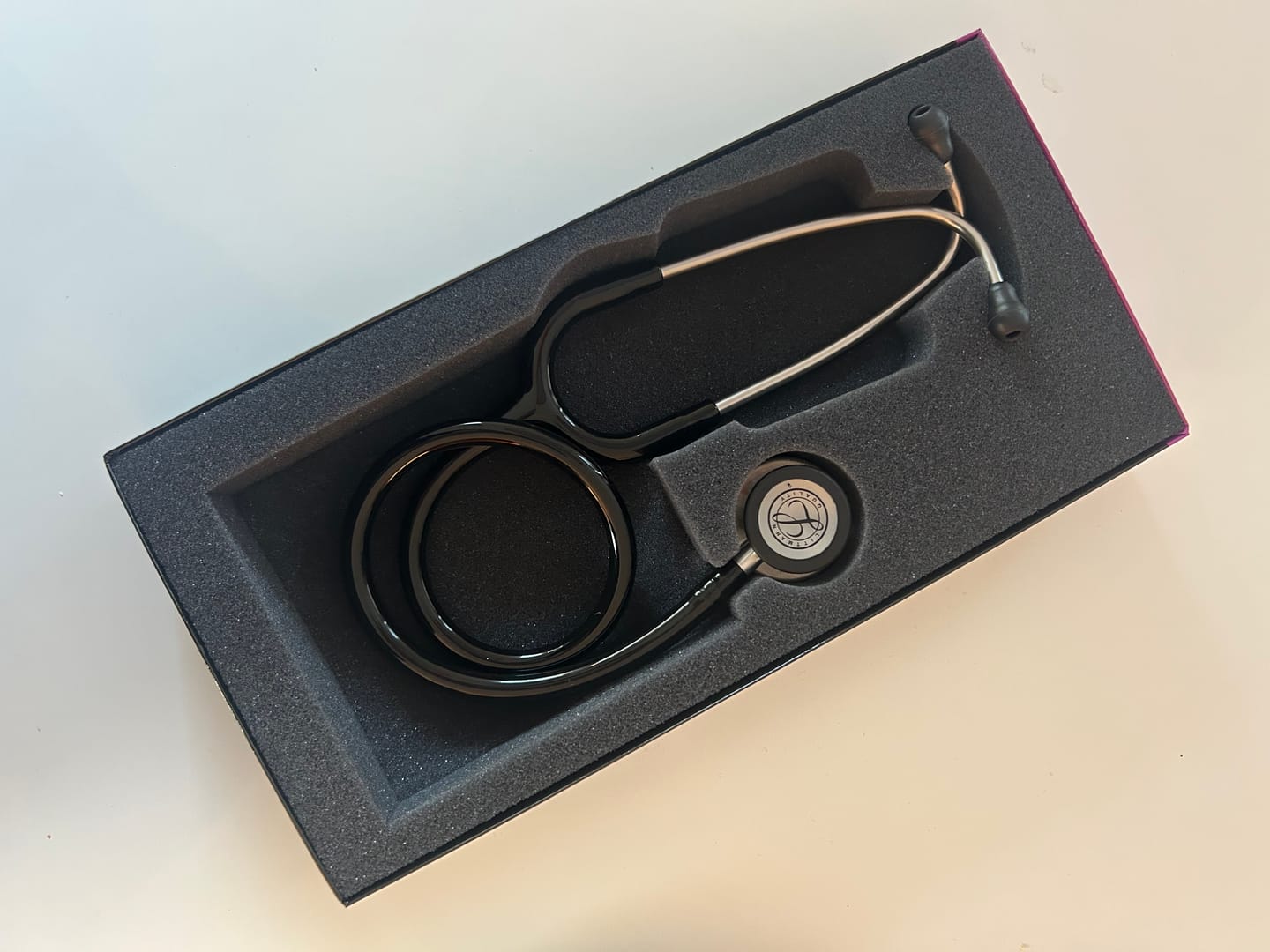 Customer photo review of Littmann Classic III Monitoring Stethoscope: Black 5620