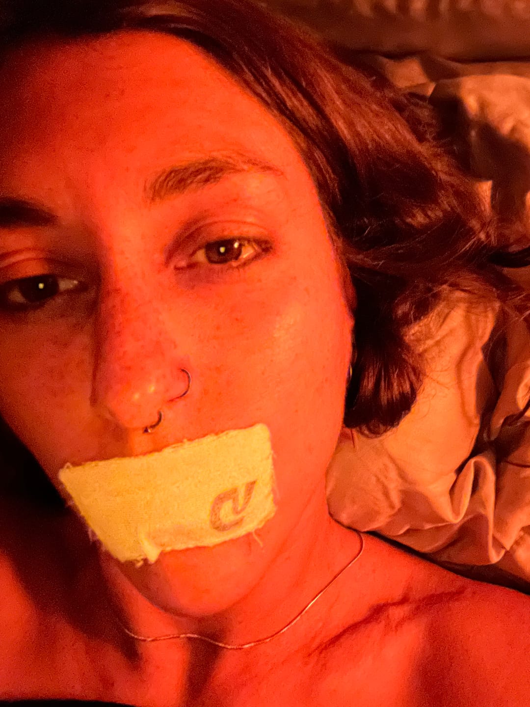 Customer photo review of Dream Mouth Tape