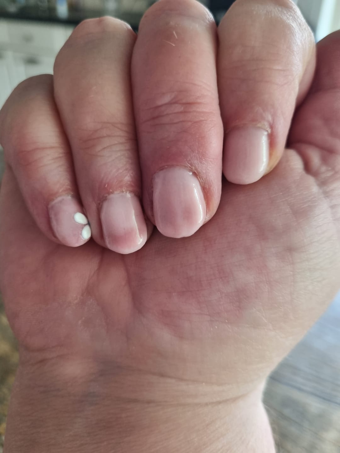 Customer photo review of Latte Dipping Powder