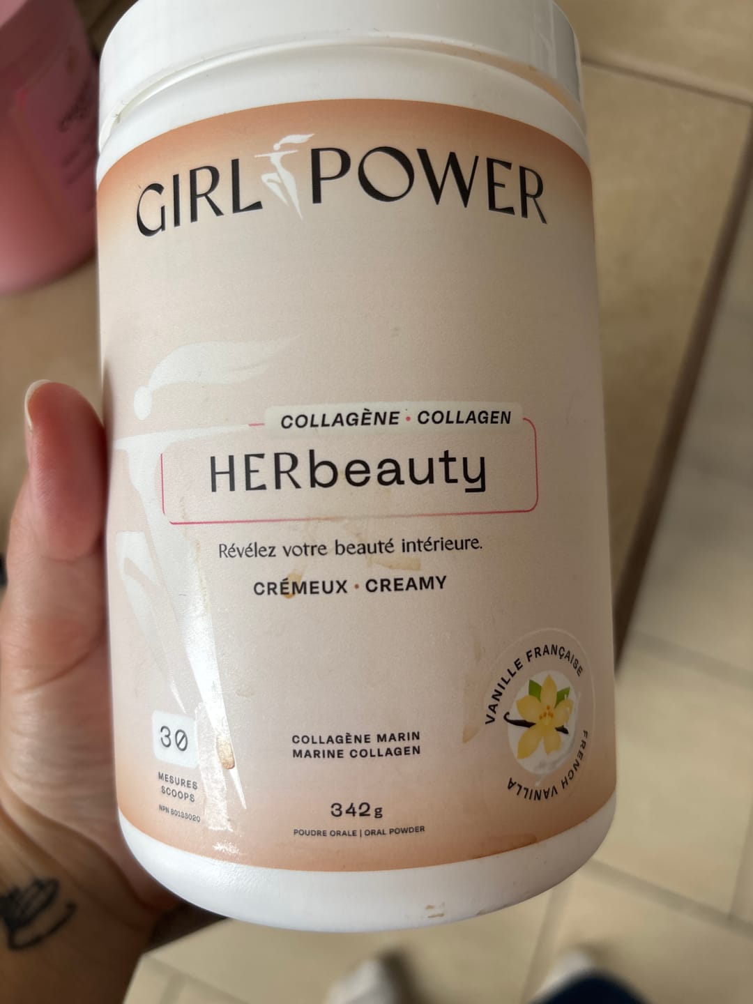 Customer photo review of Girl Power - HERbeauty Collagène - 308-383g