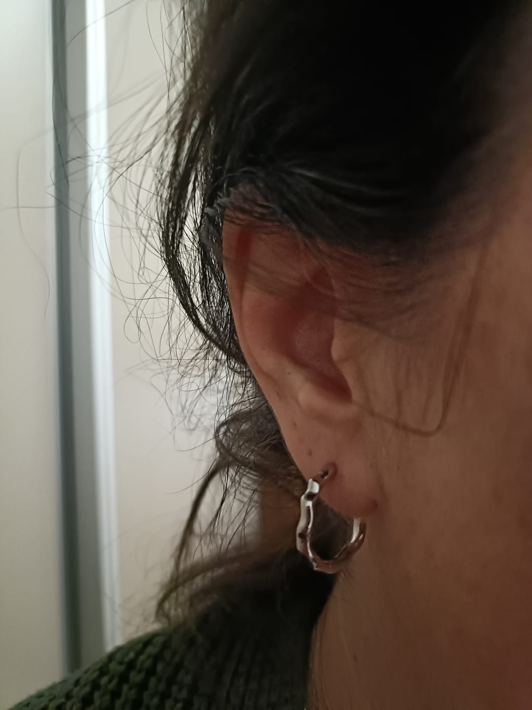 Customer photo review of Pendientes Aros Oleada
