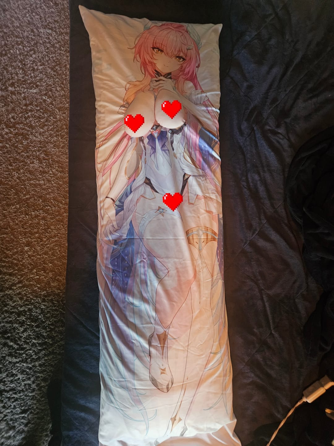 Customer photo review of Aemeath Dakimakura