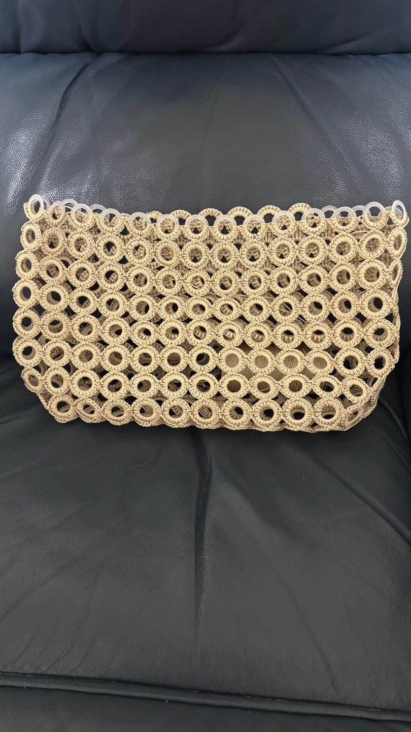 Customer photo review of CrochetPark™ Garden Bee Crochet Bag Kit