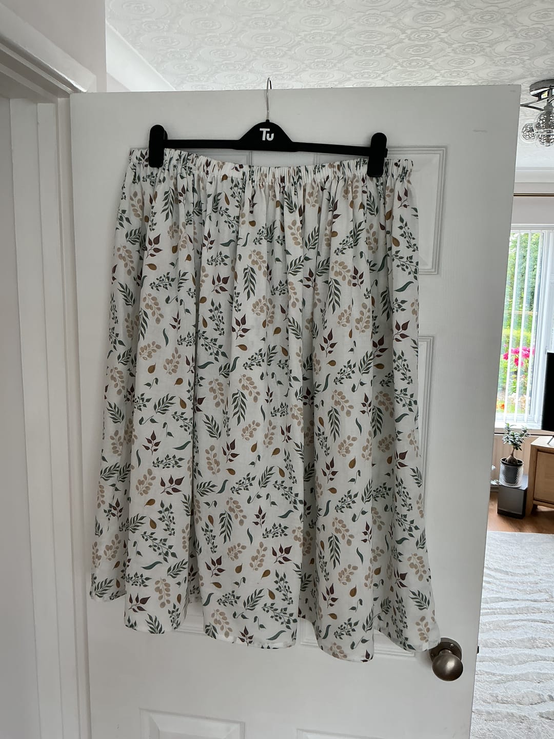 Customer photo review of Berry Blossom Flat Double Gauze Fabric