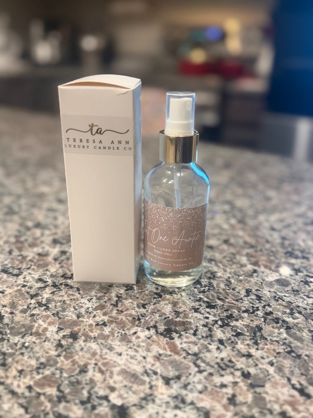 Customer photo review of Luxury Room Spray