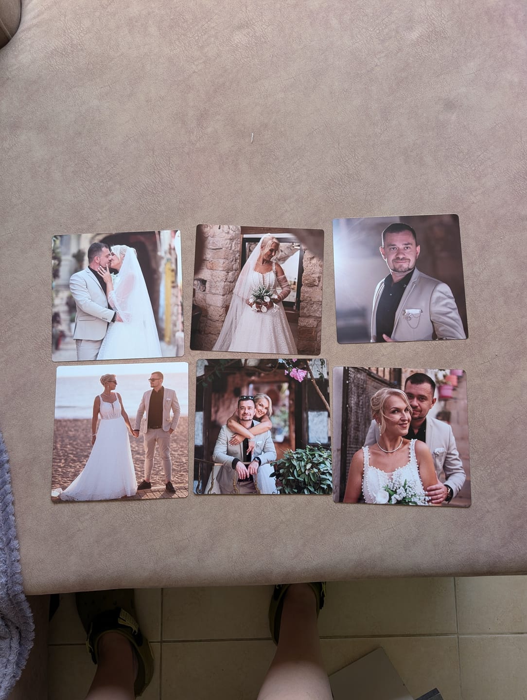 Customer photo review of קיר תמונות מתמגנטות