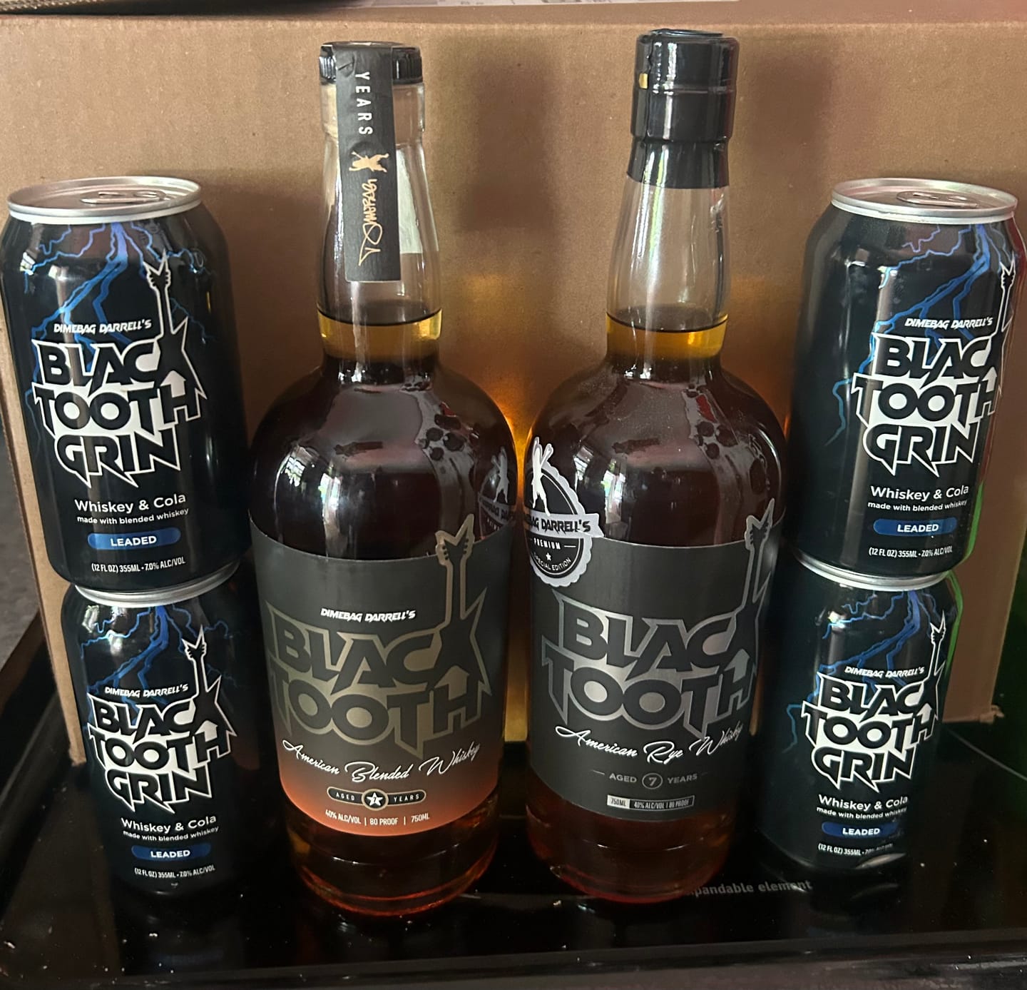 Customer photo review of 7 YEAR BLACKTOOTH GRIN LEADED (4pk)