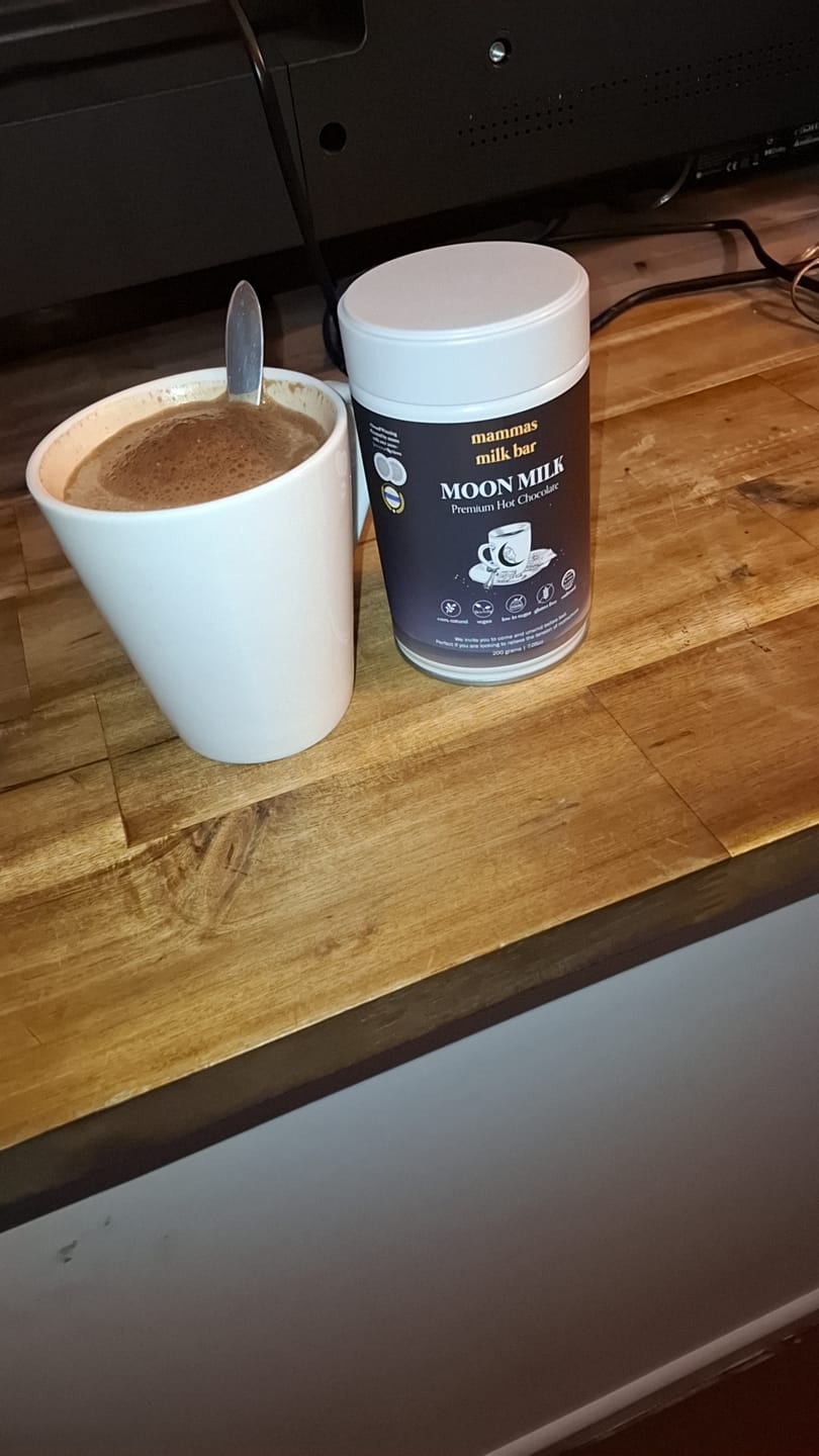 Customer photo review of Moon Milk - Sleep & Rest