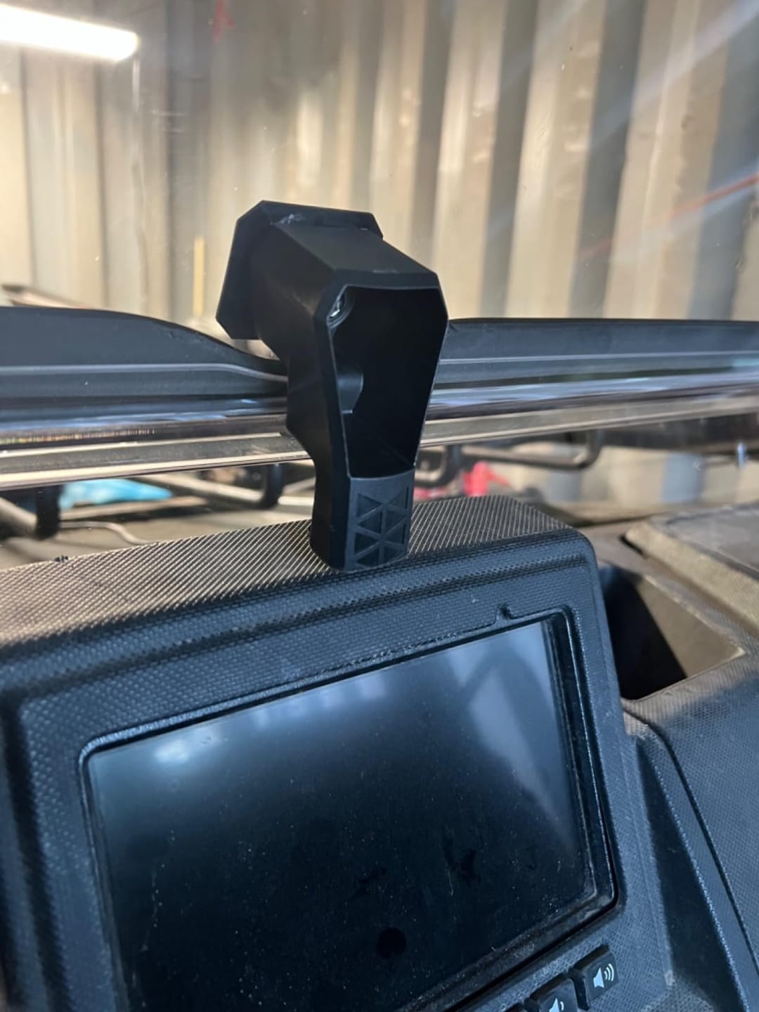 Customer photo review of 2-IN-1 Flip Windshield for Polaris Ranger XP 900/1000/ Crew 2014-2026