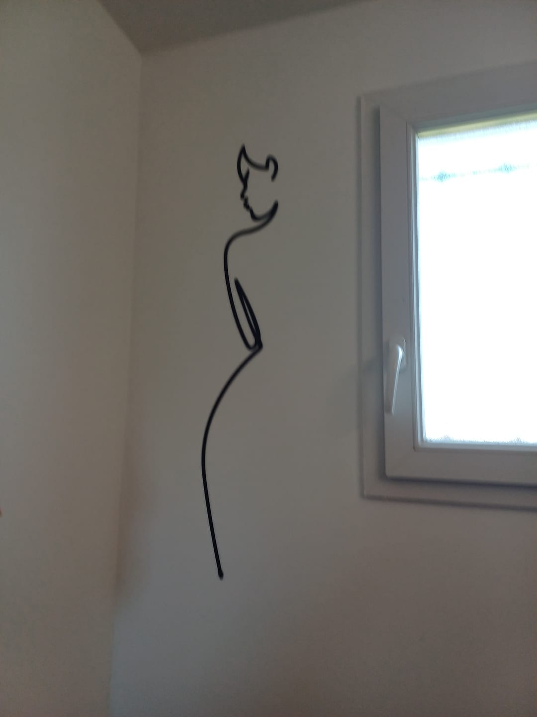 Customer photo review of Décoration Murale en Métal - Élégance minimaliste