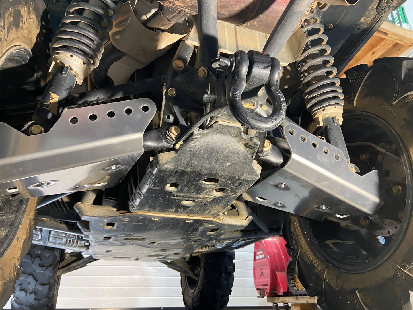 Customer photo review of A-arm & CV Boot Guard Kit — Can-Am Outlander 500/700/PRO (2023—26)
