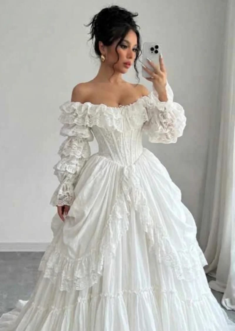 Customer photo review of Milena Maxi Dress