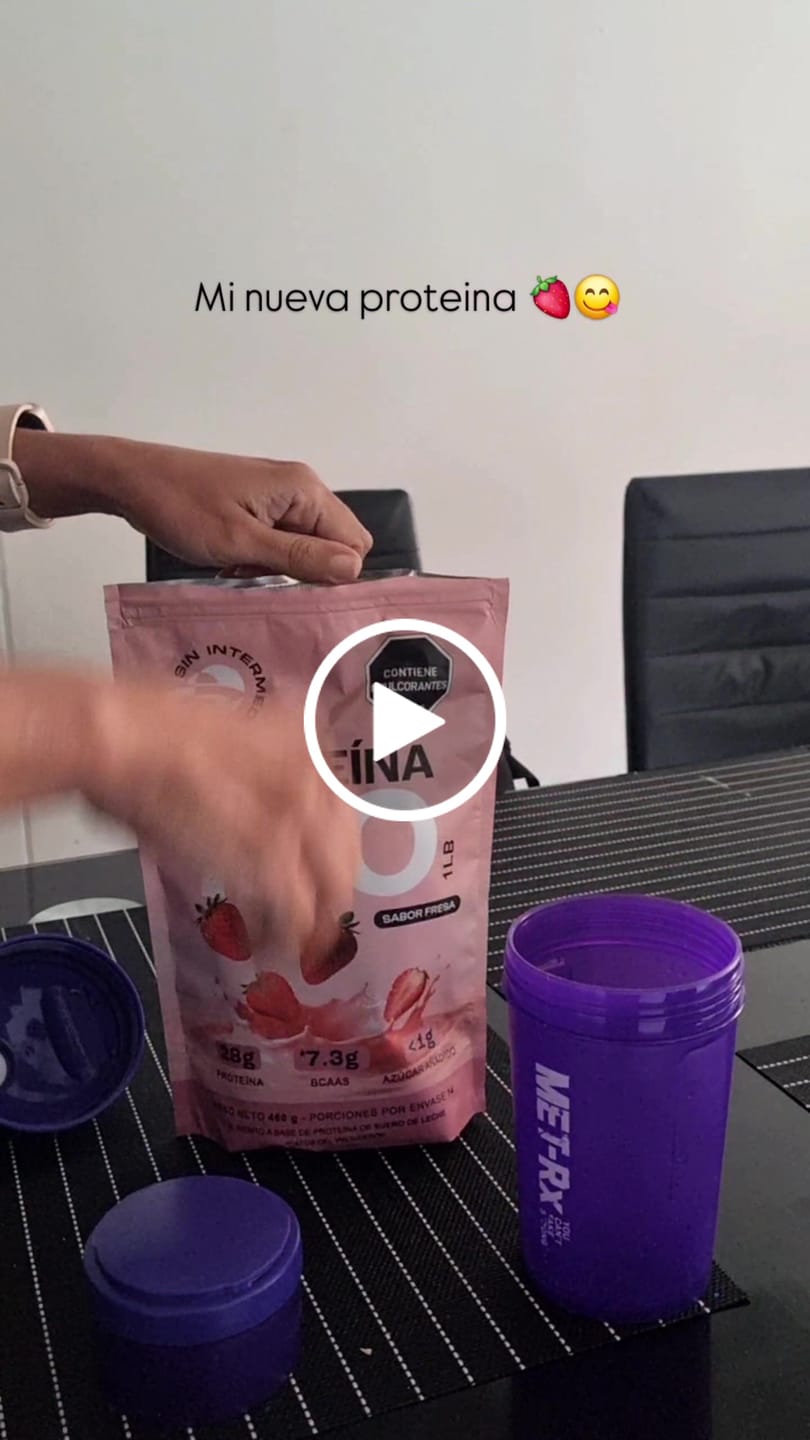 Customer video review of Proteína Aislada ISO - Fresa