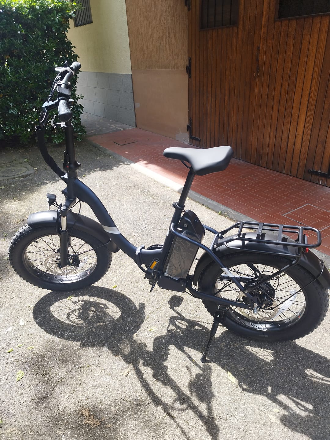 Customer photo review of Touroll S2/S2 Pro Folding Fat Tire Electric Bike