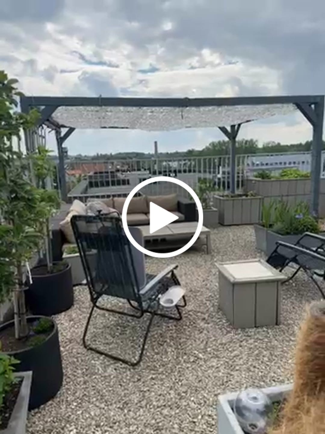 Customer video review of Met staalkabel versterkt camouflagenet