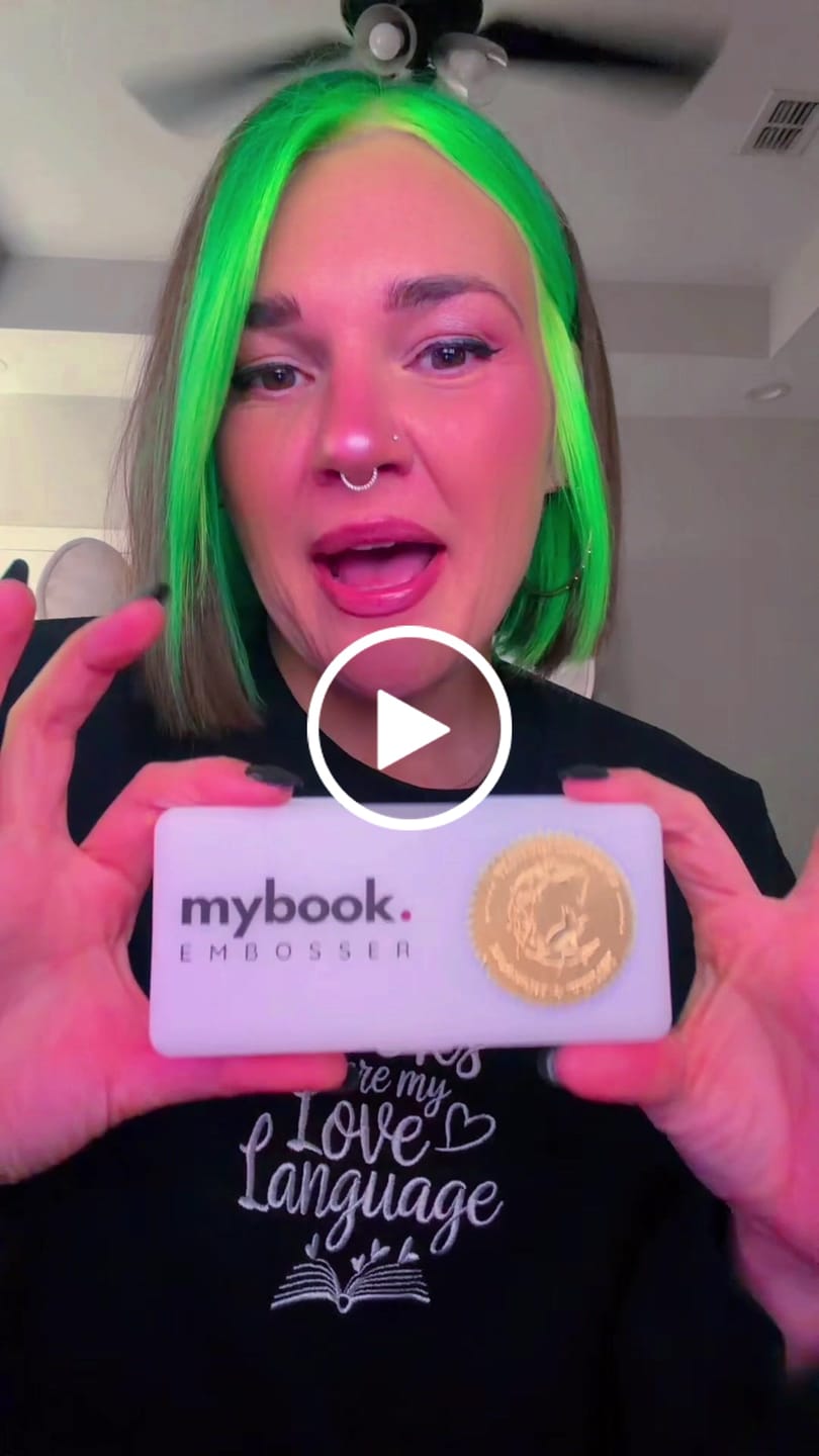 Customer video review of My Book Embosser – Custom Book Embosser
