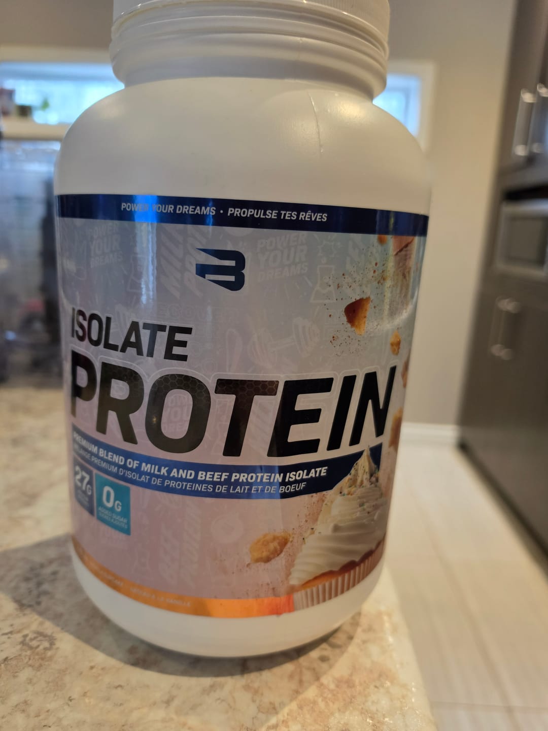 Customer photo review of Isolate Protein