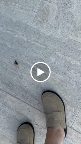 Customer video review of G0 MULE BEIGE SUEDE