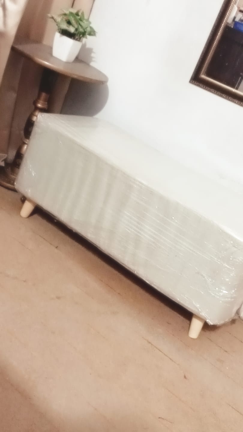 Customer photo review of 2 Seater Wooden Stool WS-09