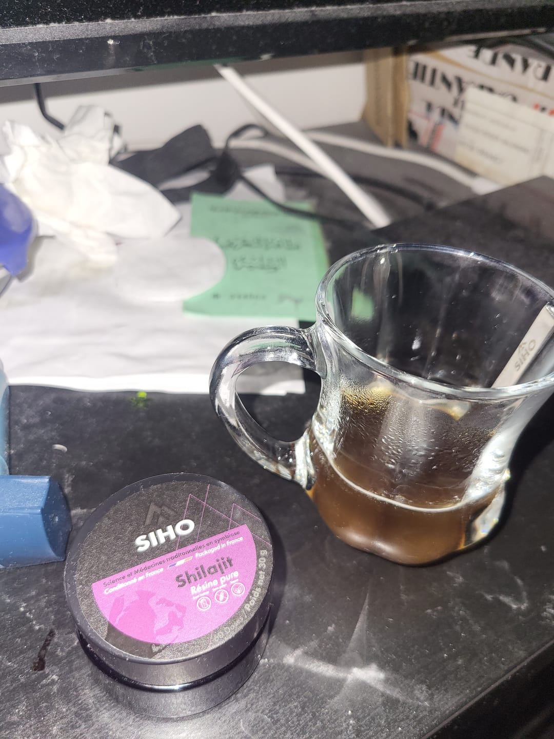 Customer photo review of Résine de Shilajit : Pure 100% | 79% d'acide fulvique