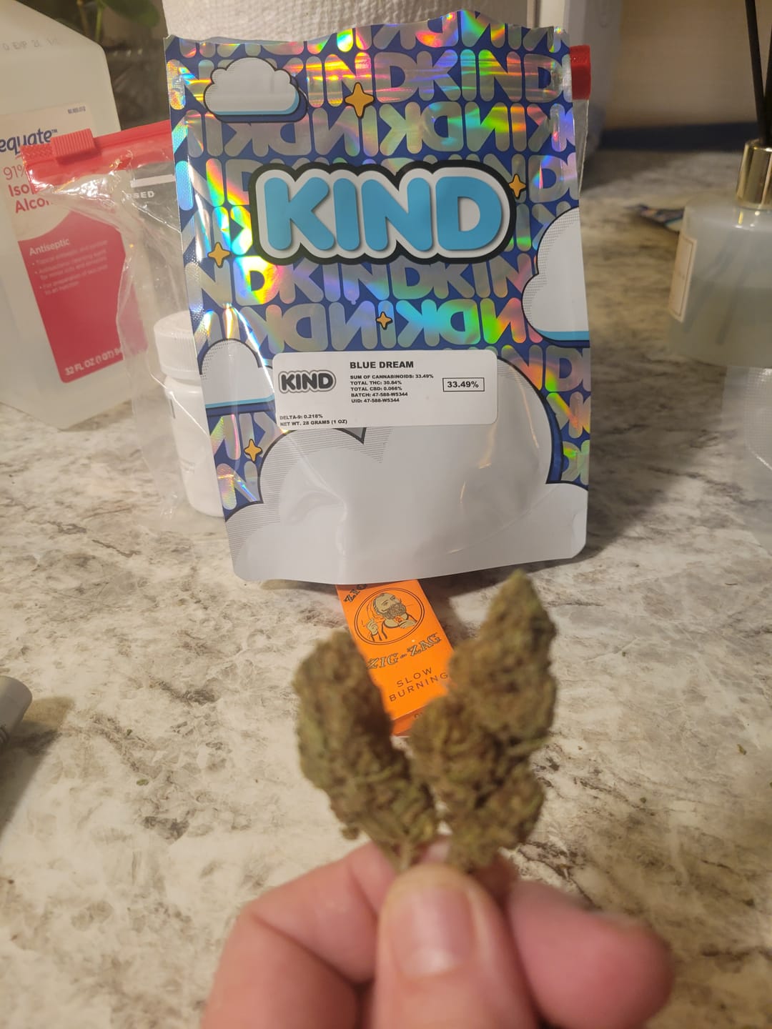 Customer photo review of Blue Dream - 28 Grams - Sativa
