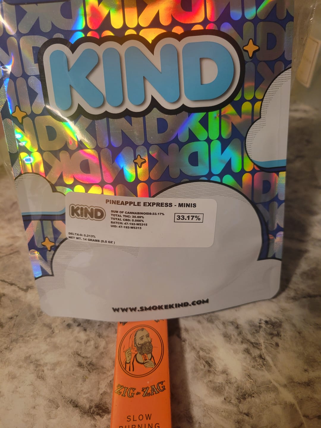 Customer photo review of Pineapple Express - Minis - 14 Grams - Sativa