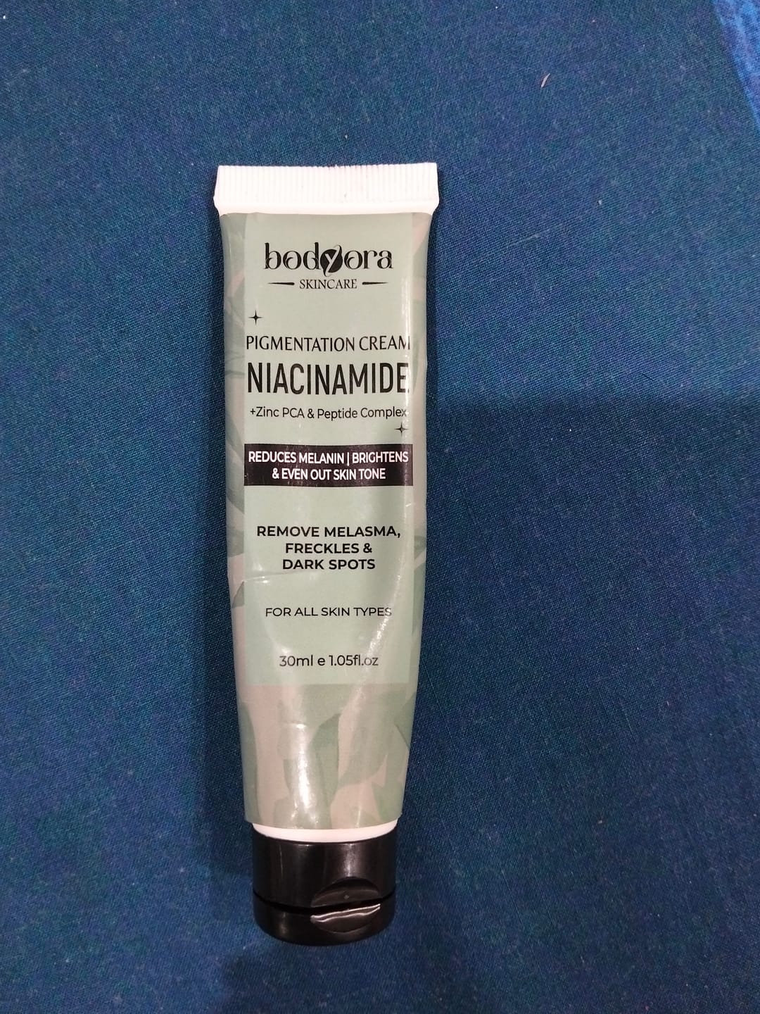 Customer photo review of Niacinamide Pigmentation Cream