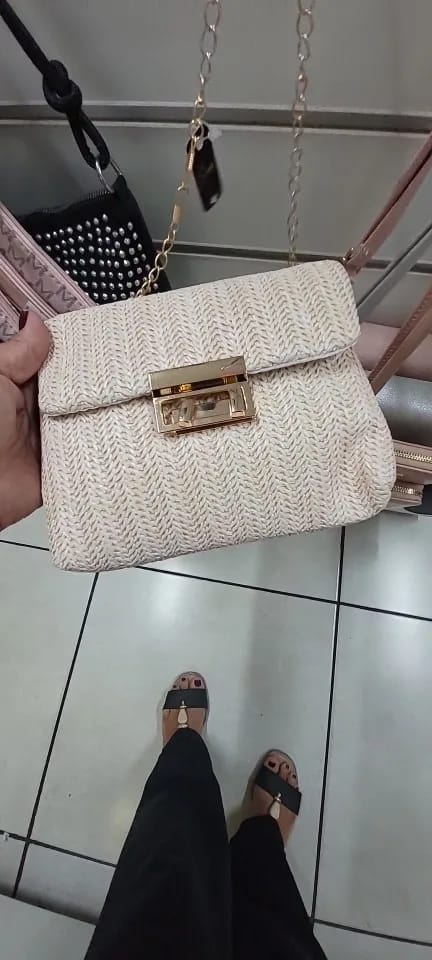 Customer photo review of Sac à Bandoulière Femme Tissé Main Style Old Money Élégant - Sac Manon