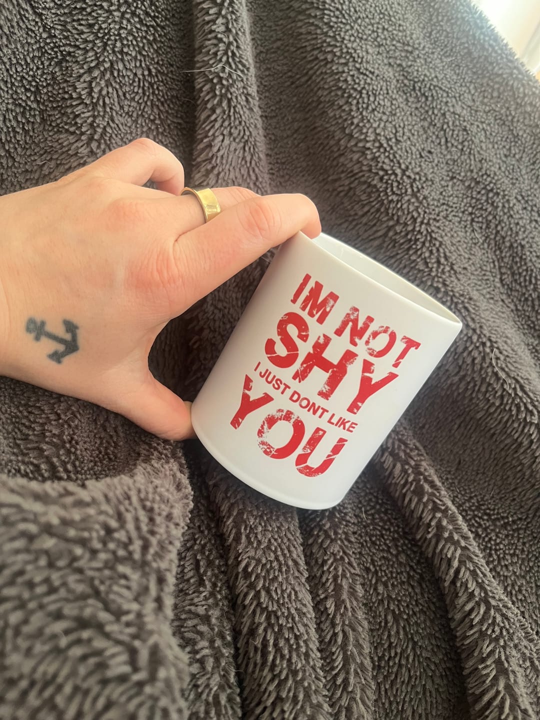 Customer photo review of I’m Not Shy – I Just Don’t Like You - Die Tasse für echte Charaktere