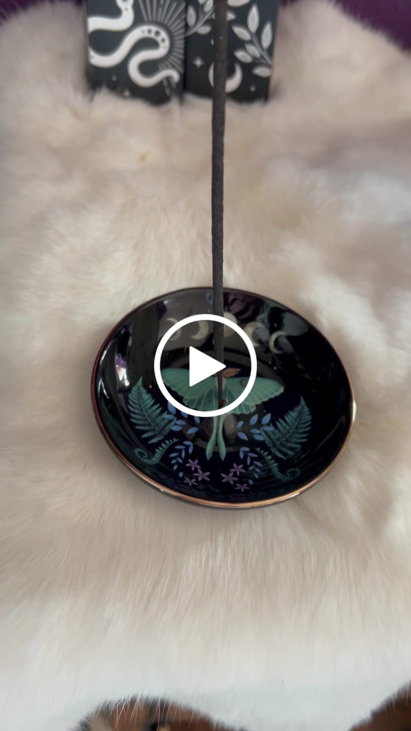 Customer video review of Mondmotte Räucherstäbchenhalter aus Keramik