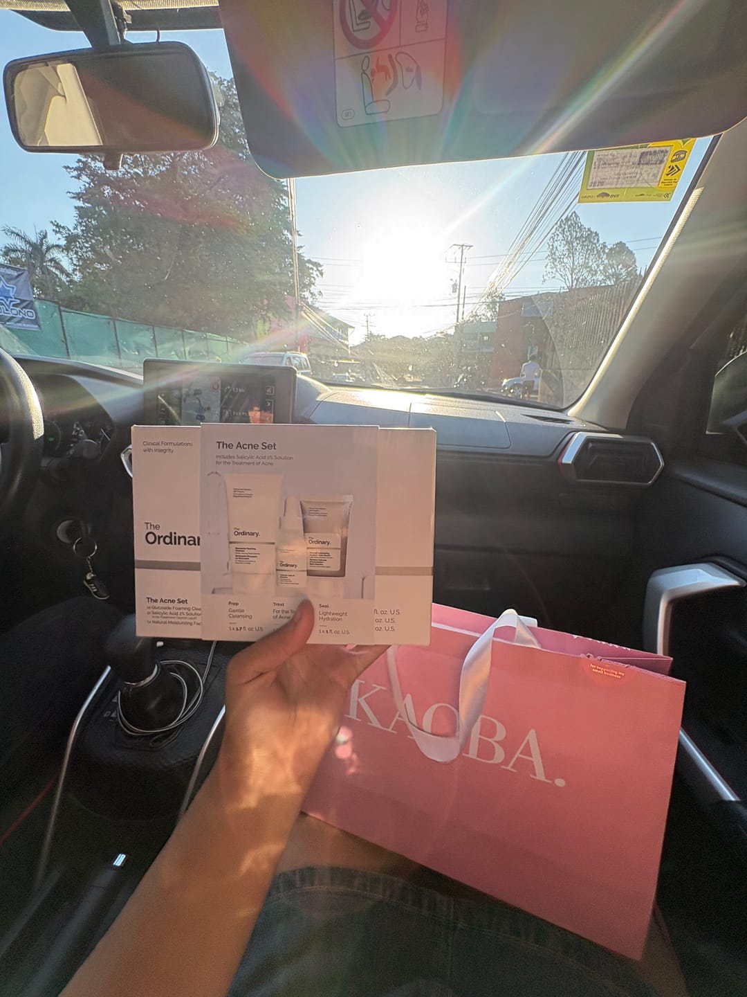 Customer photo review of RHW ORDINARY ACNE SET