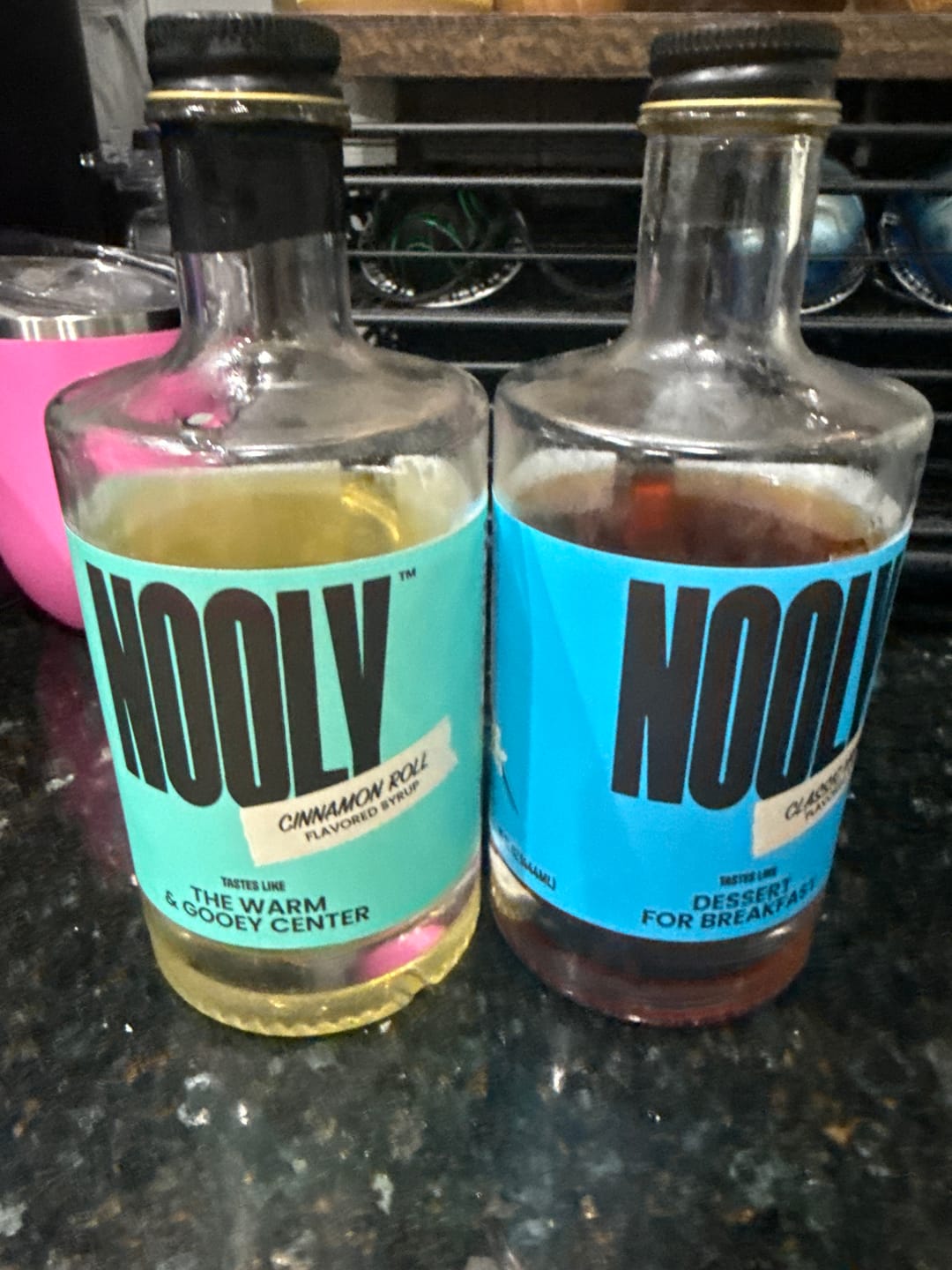 Customer photo review of Vanilla Coffee Syrup