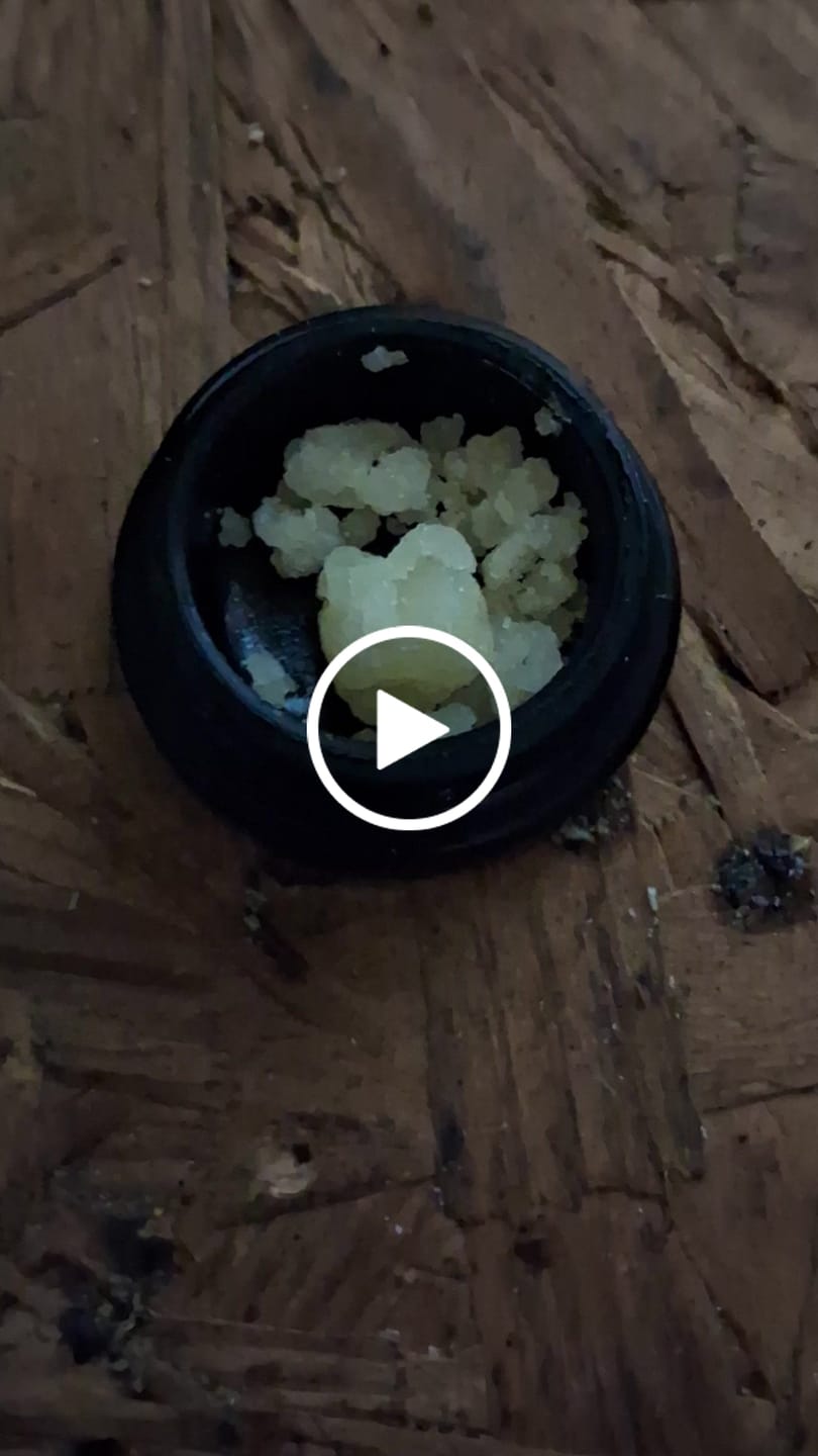 Customer video review of 1.5g Gorilla Cookies Crumble
